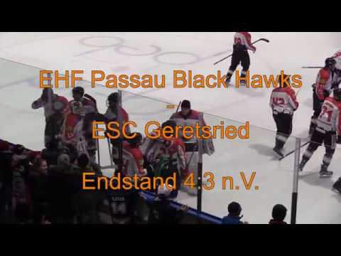 EHF Passau Black Hawks - ESC Geretsried 10.2.2017