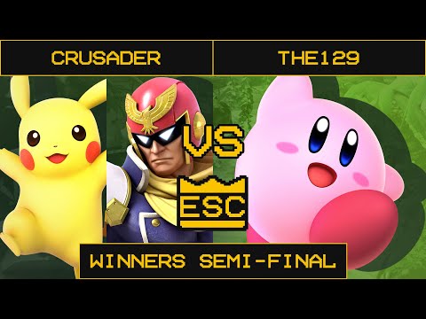 ESC 24 Smash Ultimate Winners Semi-Final - Crusader (Captain Falcon, Pikachu) Vs. The129 (Kirby)