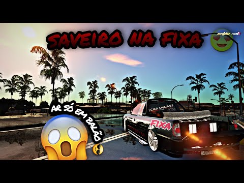 SAVEIRO CROSSOVER NA FIXA TOCANDO SO OS BATIDOES BRABO [GTA MTA]+Link das musicas comentário fixado!