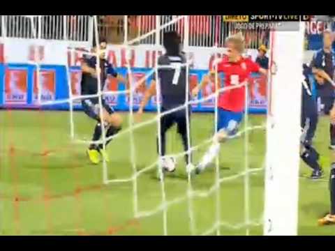 Tadic Goal - Serbia vs Japan 1-0 HQ Friendly Match 11.10.2013