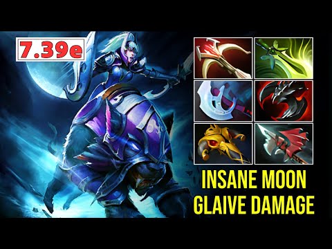 Super Farm Luna 1000 GPM in Battle of Hard Carry against Terror Blade! Dota 2 Full Gameplay 7.39e
