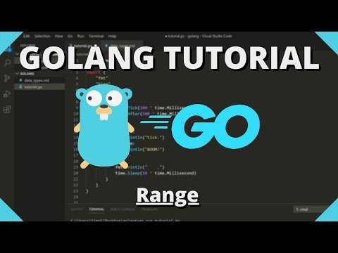 Golang Tutorial 14 Range Slice Array Examples