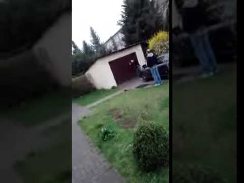 Malowanie garażu petardą