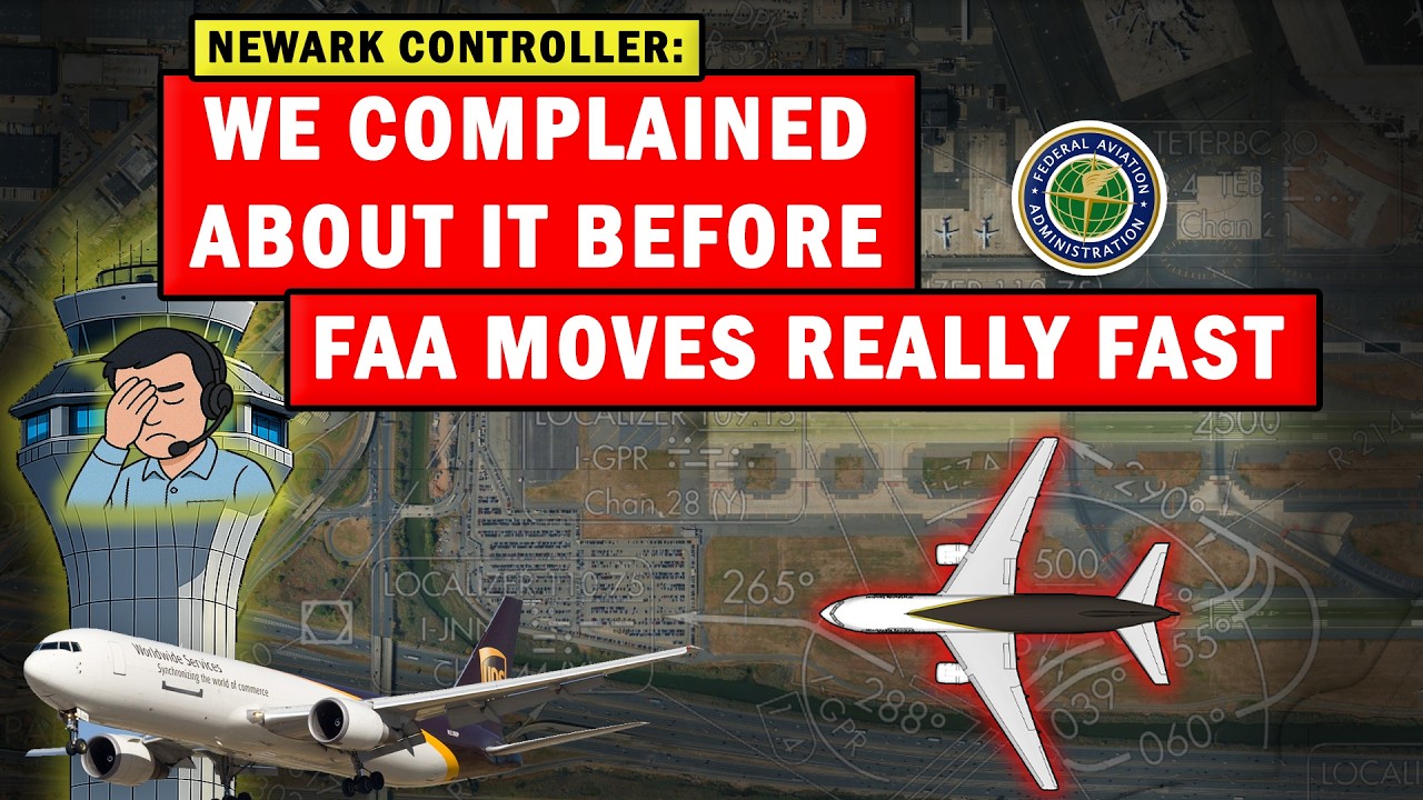 Newark Controller Blaming FAA Charts | "It's poorly written"