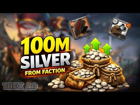 100M Silver from Carleon Faction in 1 Hour Daily for Solo Player | Albion Online
