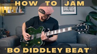 How to Jam: Bo Diddley Beat | 5 minute Blues lesson