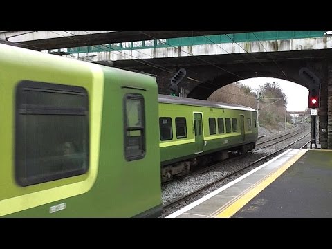 Irish Rail 8300 and 8500 Class Dart Trains - Killester Station, Dublin
