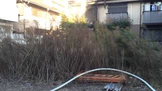 20141114 萩中1-9 アパートの火事