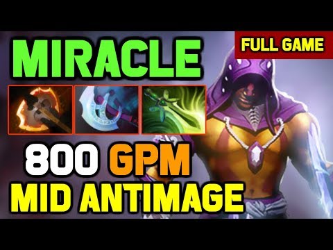 Miracle plays his Signature Carry in Mid vs Mars - Super Fast Farm - 13 Kills