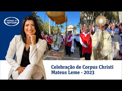 Celebração de Corpus Christi  Mateus Leme - 2023