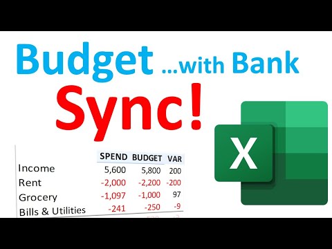 Part of a video titled Budget and Track Expenses in Excel AUTOMATICALLY and FREE