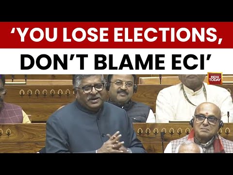 Lok Sabha: Ravi Shankar Prasad Slams Congress Over ECI Allegations, ‘Stop Blaming ECI’ | India Today