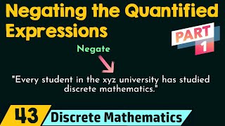 Negating the Quantified Expressions (Part 1)