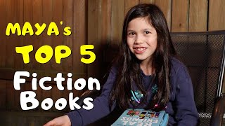 Maya's Top 5 Fiction Books for Elementary School Kids 👧🏻❤️📚🔬