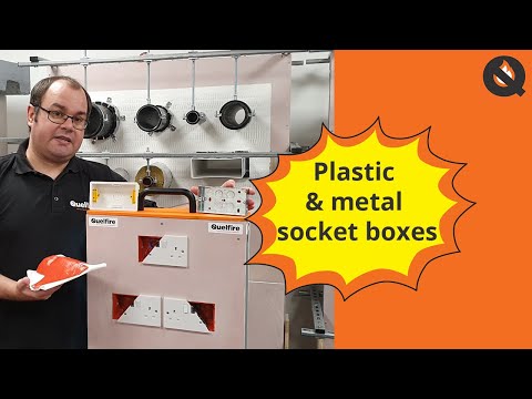 Firestopping Tested Detail: Putty Pads in Plastic and Metal Socket Boxes