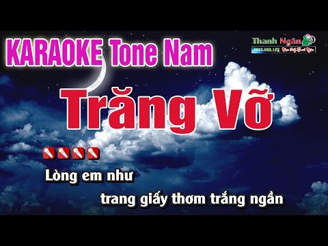 Trăng Vỡ Karaoke Tone Nam 8795 - Nhạc Sống Thanh Ngân