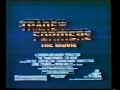 Transformers: The movie - TV spots