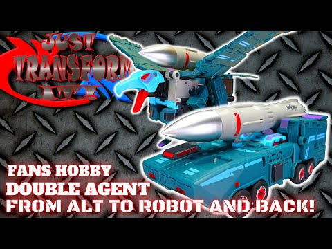 JUST TRANSFORM IT!: Fans Hobby Double Agent (Doubledealer)