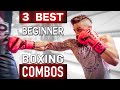 BOXING HEAVY BAG WORKOUT | Top 3 BEGINNER PUNCH COMBOS | Lex Fitness