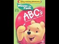 Opening To Winnie The Pooh ABC S 2004 DVD