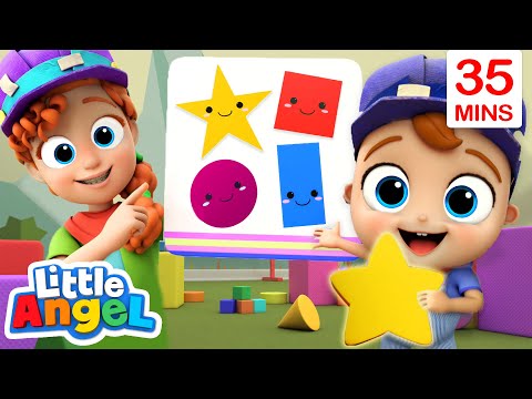 Shapes and Colors + More Baby John Sing Alongs And Little Angel Nursery Rhymes