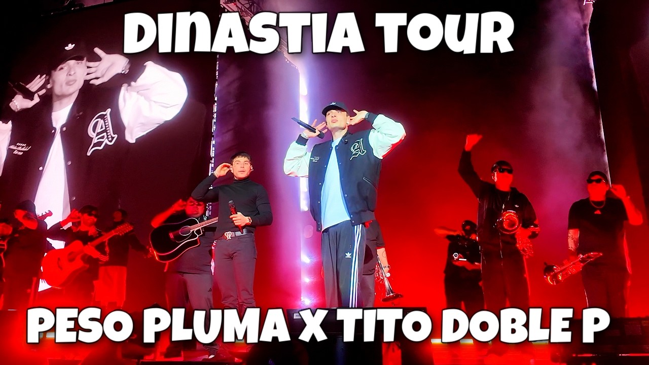 Peso Pluma Dinastia Tour San Bernardino – Full Concert & Vlog!