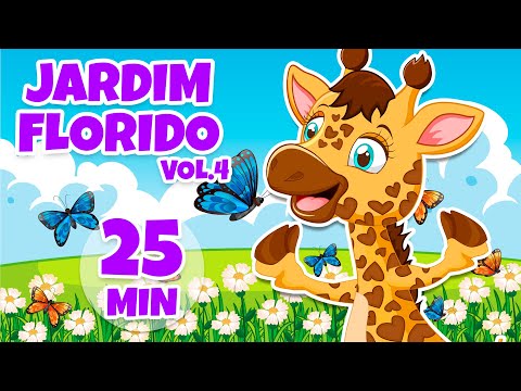 Jardim Florido Vol. 4 - Giramille 25 min | Desenho Animado Musical