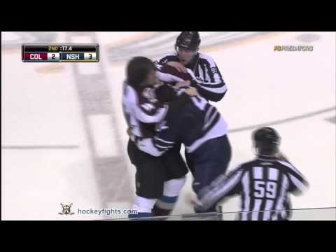Ryan Wilson vs Jordin Tootoo Mar 12, 2011