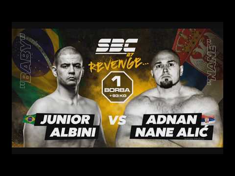 JUNIOR ALBINI vs ADNAN ''NANE'' ALIC FULL FIGHT - SBC 27 REVENGE