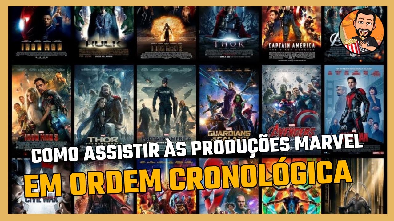 Como Assistir às Produções Marvel em Ordem Cronológica (Atualizado 2024)! MCU!!!