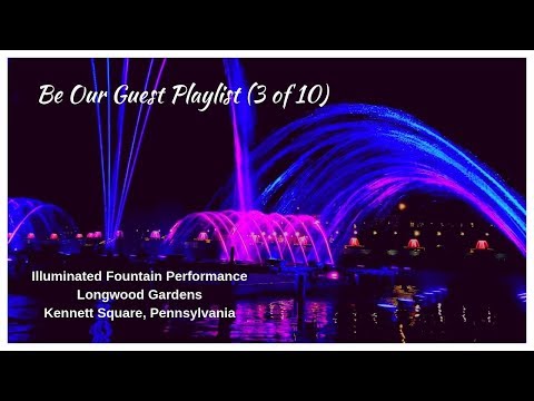 Under the Sea| Little Mermaid|Best Fountain Show Yet! Longwood Gardens