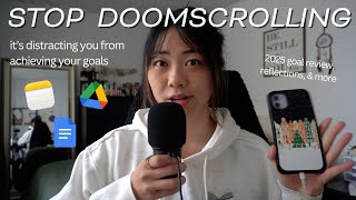 It’s the LAST month of the year…stop doom scrolling | end of year reflection + reset for 2026 📅