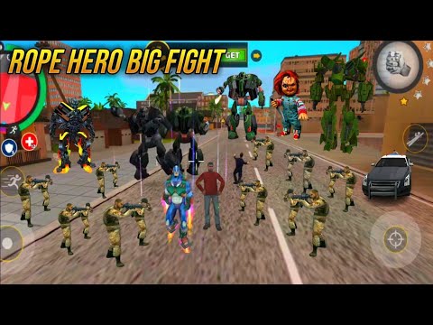 Enter In Police Station Rope Hero Vice Town And Become I Am Criminal #Gaming Home #Tecnogamerz