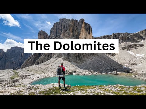 Hiking 100km alone in the Dolomites in Italy