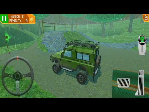 4x4 Jeep Offroad Stunts - 4x4 Jeep Missions - Offroad Stunt Missions - Android Gameplay