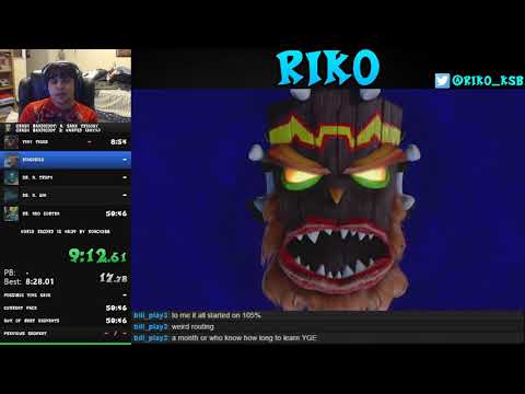 Crash Bandicoot N. Sane Trilogy - Crash 3 Any% speedrun in 1:03:47 (50:24 loadless) by Riko