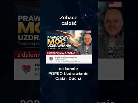[POPKO Uzdrawianie Ciała i Ducha] Czy uzdrawiania można się nauczyć?