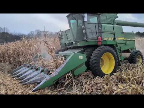  My EPIC end of harvest! Classic combines, steaming dryers, and a big week to finish harvest 