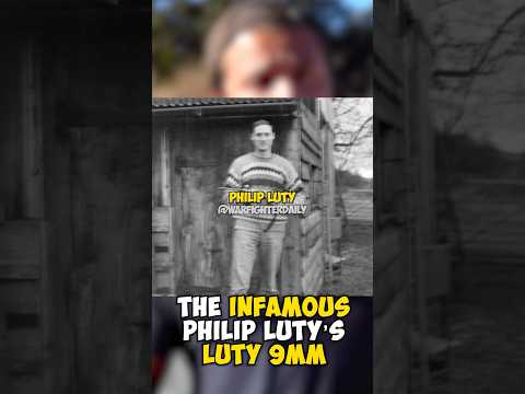 THE INFAMOUS PHILIP LUTY 9MM 🤫 #2ndamendment #military #shorts #war Credits: @BrandonHerrera