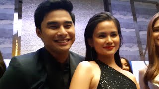 MCCOY DE LEON napapangiti sa tabi ni ELISSE JOSON | MCLISSE | VIVO V11 Launch #VivoV11LaunchPH