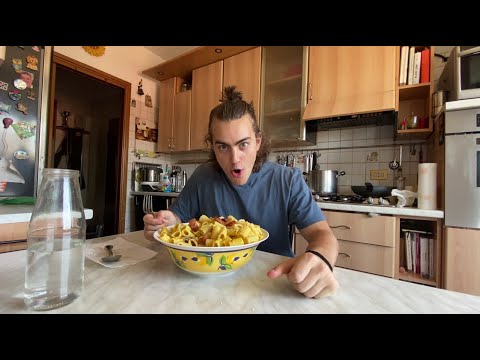 mangiare 1kg di carbonara