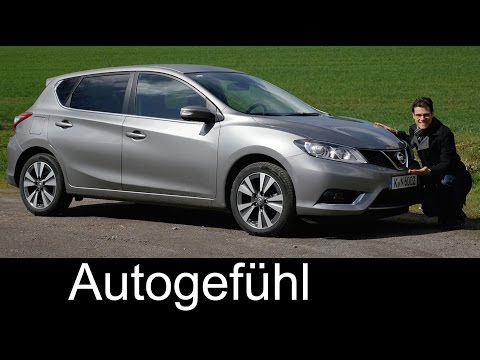 Nissan Pulsar Tiida FULL REVIEW test driven 1.2T Accenta new neu 2016/2017 - Autogefühl