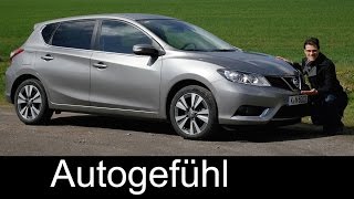 Nissan Pulsar Tiida FULL REVIEW test driven 1.2T Accenta new neu 2016/2017 - Autogefühl