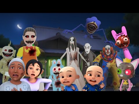 Upin Ipin Hantu Labubu, Poppy Playtime, Tayo Zombie Bus, Nurse crawling, Chucky doll, Granny