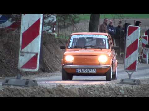 Adrian Szewczyk / K.Maciuszek - Fiat 126p - XII Jasielski Rajd Niepodległości KJS Jasło 2012