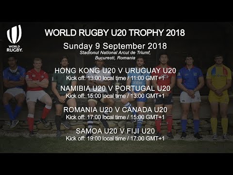 Live: World Rugby U20 Trophy match day 4 -  @manusamoa v  @FijiRugby #WorldRugbyU20s (no commentary)
