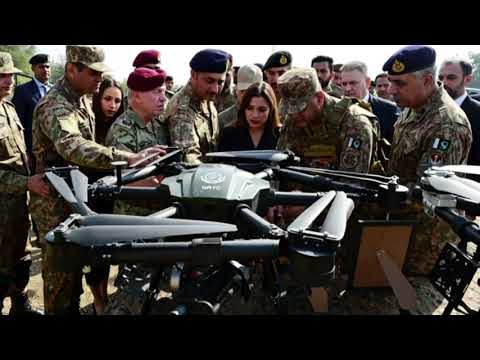 Pakistan Army Shows Massive Drone Swarm Attack | Raad Ul Fatah 2025