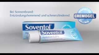 Soventol®: Pflegt wie eine Creme - kühlt wie ein Gel.