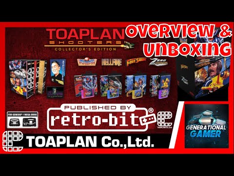 Toaplan Collection Unboxing - Hellfire, Truxton, Fire Shark, Zero Wing