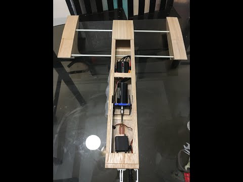 Outrigger Rc Boat with 3670 motor run test - DIY
